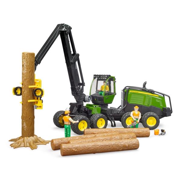 Модель Bruder Харвестер John Deere 1270G з 1 колодою 1:16 (02135)