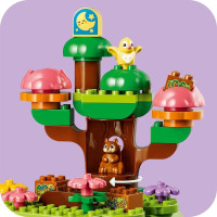 Конструктор LEGO® DUPLO® Ліс відкриттів із дикими тваринами, 131 деталь (10480)