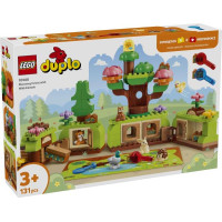 Конструктор LEGO® DUPLO® Ліс відкриттів із дикими тваринами, 131 деталь (10480)