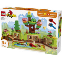 Конструктор LEGO® DUPLO® Ліс відкриттів із дикими тваринами, 131 деталь (10480)