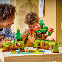 Конструктор LEGO® DUPLO® Ліс відкриттів із дикими тваринами, 131 деталь (10480)