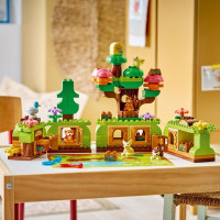 Конструктор LEGO® DUPLO® Ліс відкриттів із дикими тваринами, 131 деталь (10480)