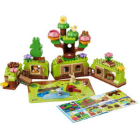 Конструктор LEGO® DUPLO® Ліс відкриттів із дикими тваринами, 131 деталь (10480)