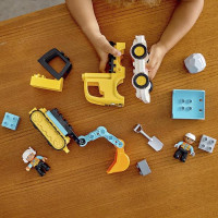 Конструктор LEGO DUPLO Вантажівка та гусеничний екскаватор 20 деталей (10931)