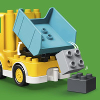 Конструктор LEGO DUPLO Вантажівка та гусеничний екскаватор 20 деталей (10931)