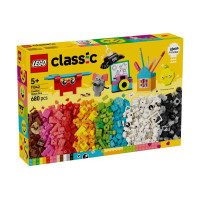 Конструктор LEGO Classic Щасливий творчий набір 680 деталей (11042) Конструктор LEGO Classic Щасливий творчий набір 680 деталей (11042)