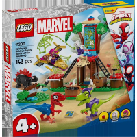 Конструктор LEGO Spiday Marvel Битва Павука та раптора Гоббі у штаб-будинку на дереві (11200)