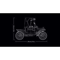 Конструктор LEGO® Icons Ford Model T, набір із моделлю автомобіля 1060 деталей (11376)