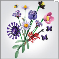 Конструктор LEGO® Botanicals та LEGO® Editions Букет квітів Олівії Родріґо (11507)