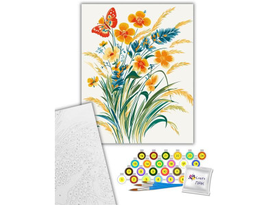 Картина за номерами ArtCraft Палітра літа 40х50 см (13148-AC)