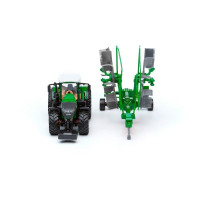 Модель Bburago Трактор Fendt 1050 Vario із роторними валковими граблями 1:32 (18-31665)