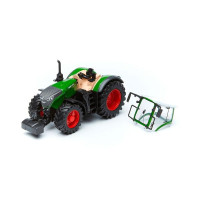 Модель Bburago Трактор Fendt 1050 Vario із роторними валковими граблями 1:32 (18-31665)
