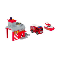 Ігровий набір Road Rippers Mini City Playsets Пожежна станція (20552)