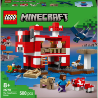 Конструктор LEGO Minecraft Грибний будинок 500 деталей (21270)