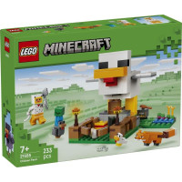 Конструктор LEGO Minecraft Куряча ферма 233 Деталі (21585)