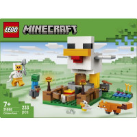 Конструктор LEGO Minecraft Куряча ферма 233 Деталі (21585)