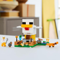 Конструктор LEGO Minecraft Куряча ферма 233 Деталі (21585)