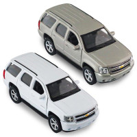 Автомодель - CHEVROLET TAHOE 2008 (білий, сірий)