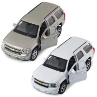 Автомодель - CHEVROLET TAHOE 2008 (білий, сірий)