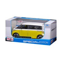 Автомодель Maisto 2023 Volkswagen ID Buzz біло-жовтий 1:24 (32914 white/yellow)