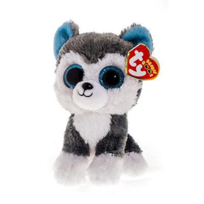 М'яка іграшка TY Beanie Boos Хаскі Слаш 15 см (36006) М'яка іграшка TY Beanie Boos Хаскі Слаш 15 см (36006)