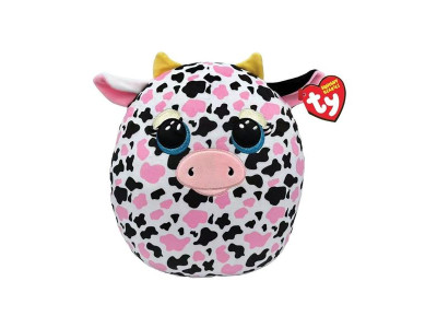 Мягкая игрушка-подушка TY Squish a Boos Рожева корівка Мілкшейк 40 см (39364) Мягкая игрушка-подушка TY Squish a Boos Рожева корівка Мілкшейк 40 см (39364)