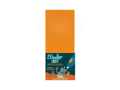 Набір стрижнів для 3D-ручки 3Doodler Start оранжевий 24 шт. (3DS-ECO06-ORANGE-24)