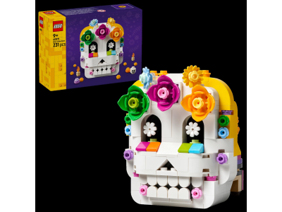 Конструктор LEGO® Вівтар мертвих Dia De Los Muertos Декор із черепом (40811)