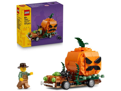 Конструктор LEGO® Пікап Джека-Ліхтаря Творчий іграшковий набір до Гелловіна (40822)
