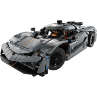 Конструктор LEGO Technic Koenigsegg Jesko Absolut сірий гіперкар 801 деталь (42173)