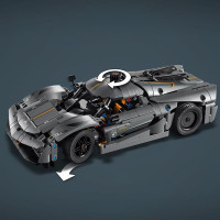Конструктор LEGO Technic Koenigsegg Jesko Absolut сірий гіперкар 801 деталь (42173)