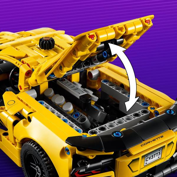 Конструктор LEGO Technic Chevrolet Corvette Stingray 732 деталі (42205) Конструктор LEGO Technic Chevrolet Corvette Stingray 732 деталі (42205)