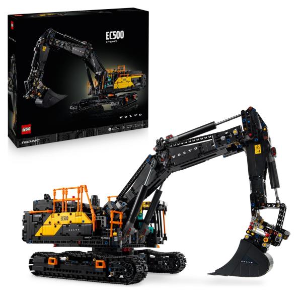 Конструктор LEGO Technic Екскаватор Volvo EC500 Hybrid 2359 деталей (42215) Конструктор LEGO Technic Екскаватор Volvo EC500 Hybrid 2359 деталей (42215)