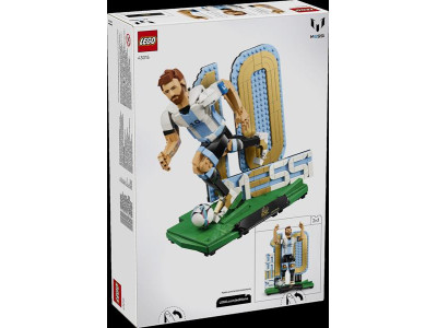 Конструктор LEGO® Editions Ліонель Мессі — легенда футболу, 958 деталей (43015)