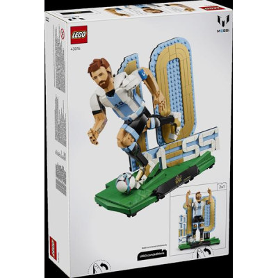 Конструктор LEGO® Editions Ліонель Мессі — легенда футболу, 958 деталей (43015)