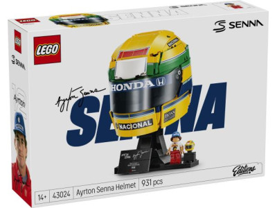 Конструктор LEGO® Editions Шолом Айртона Сенни Набір для конструювання (43024)