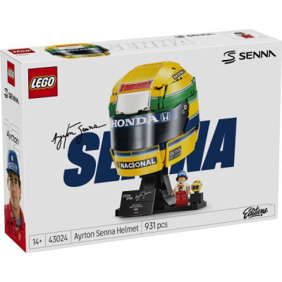 Конструктор LEGO® Editions Шолом Айртона Сенни Набір для конструювання (43024)