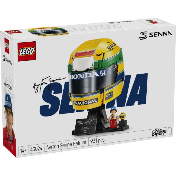 Конструктор LEGO® Editions Шолом Айртона Сенни Набір для конструювання (43024)