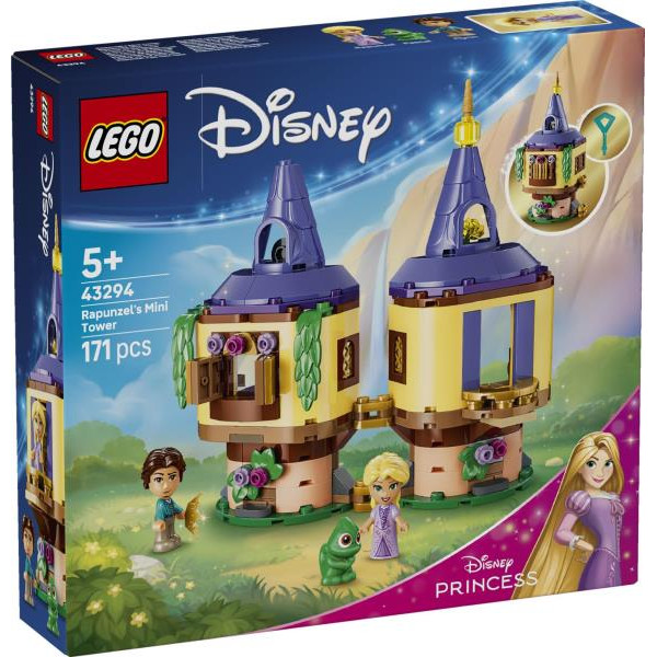 Конструктор LEGO® Disney Принцеса Мінівежа Рапунцель Ігровий набір, 171 деталь (43294)