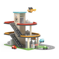 Дерев'яний паркінг Viga Toys з АЗС (44509) Дерев'яний паркінг Viga Toys з АЗС (44509)