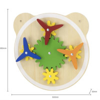 Бізіборд Viga Toys Млини і шестерінки (44553FSC) Бізіборд Viga Toys Млини і шестерінки (44553FSC)