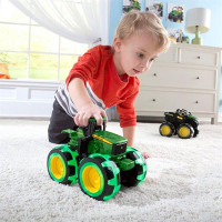 Машинка Трактор John Deere Kids Monster Treads з великими колесами що світяться (46434)