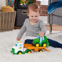 Іграшкова техніка John Deere Kids тягач і трактор зі світлом і звуком (47207) Іграшкова техніка John Deere Kids тягач і трактор зі світлом і звуком (47207)