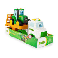 Іграшкова техніка John Deere Kids тягач і трактор зі світлом і звуком (47207) Іграшкова техніка John Deere Kids тягач і трактор зі світлом і звуком (47207)