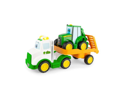 Іграшкова техніка John Deere Kids тягач і трактор зі світлом і звуком (47207) Іграшкова техніка John Deere Kids тягач і трактор зі світлом і звуком (47207)