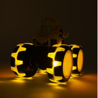 Іграшкова машинка John Deere Kids Monster Treads Бамблбі з великими колесами що світяться (47422)