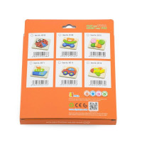 Дерев'яний мініпазл Viga Toys Машинка (50172)