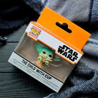 Фігурка-брелок Funko Pop! Зоряні війни Мандалорець Малюк Ґроґу 4 см (53043)