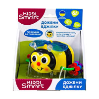 Музична іграшка Kiddi Smart Дожени бджілку зі світлом і звуком укр. мовою (557822-43)