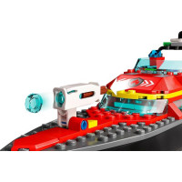 Конструктор LEGO City Човен пожежної бригади 144 деталі (60373) Конструктор LEGO City Човен пожежної бригади 144 деталі (60373)
